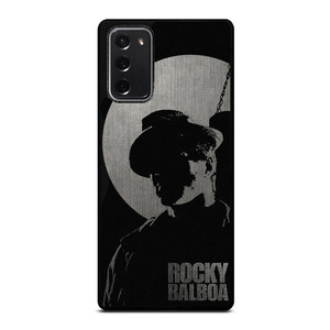ROCKY BALBOA SILHOUETTE Samsung Galaxy Note 20 Case Cover ROCKY BALBOA SILHOUETTE Samsung Galaxy Note 20 Case Cover