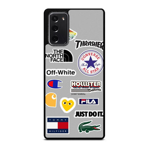 SKATEBOARD BRAND STICKER COLLAGE Samsung Galaxy Note 20 Case Cover SKATEBOARD BRAND STICKER COLLAGE Samsung Galaxy Note 20 Case Cover