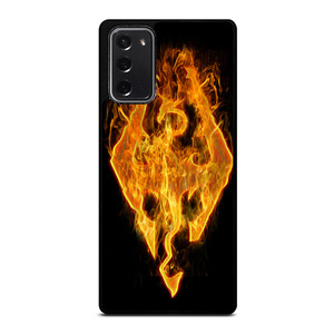 THE ELDER SCROLLS SKYRIM FIRE SIGN Samsung Galaxy Note 20 Case Cover