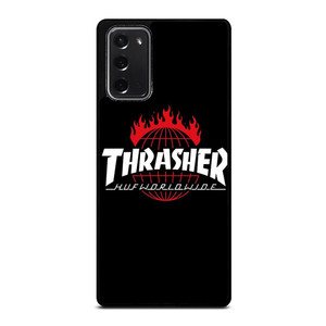 THRASHER HUF WORLDWIDE LOGO Samsung Galaxy Note 20 Case Cover THRASHER HUF WORLDWIDE LOGO Samsung Galaxy Note 20 Case Cover
