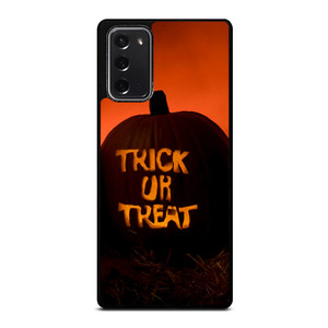 TRICK OR TREAT HALLOWEEN PUMPKIN Samsung Galaxy Note 20 Case Cover TRICK OR TREAT HALLOWEEN PUMPKIN Samsung Galaxy Note 20 Case Cover