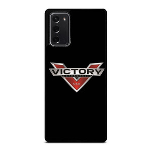 VICTORY MOTORCYCLES USA BLACK Samsung Galaxy Note 20 Case Cover VICTORY MOTORCYCLES USA BLACK Samsung Galaxy Note 20 Case Cover