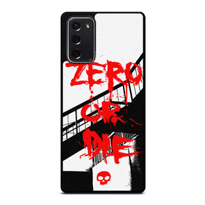 ZERO SKATEBOARDS SLOGAN Samsung Galaxy Note 20 Case Cover