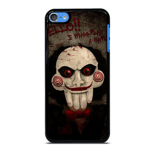 JIGSAW MOVIES I WANNA PLAY A GAME iPod Touch 7 Case Cover