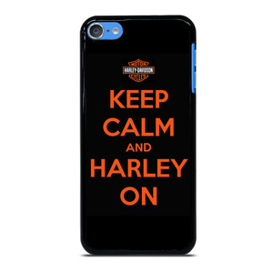 KEEP CALM AND HARLEY ON iPod Touch 7 Case Cover