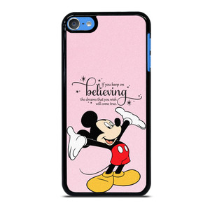 MICKEY MOUSE DISNEY QUOTES iPod Touch 7 Case Cover