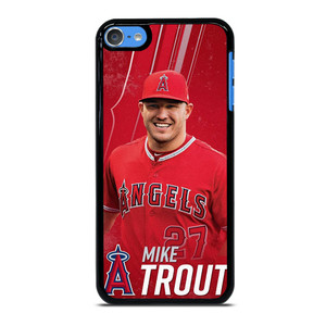 MIKE TROUT LOS ANGELES ANGELS BASEBALL 2 iPod Touch 7 Case Cover