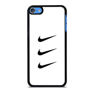 NIKE TRIPPLE SWOOSH WHITE iPod Touch 7 Case Cover