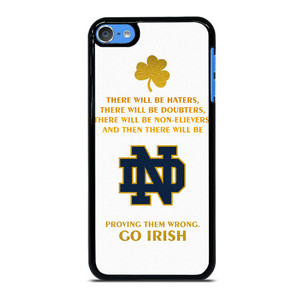 NOTRE DAME FIGHTING IRISH QUOTES iPod Touch 7 Case Cover