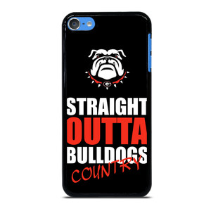 STRAIGHT OUTTA GEORGIA BULLDOGS iPod Touch 7 Case Cover STRAIGHT OUTTA GEORGIA BULLDOGS iPod Touch 7 Case Cover