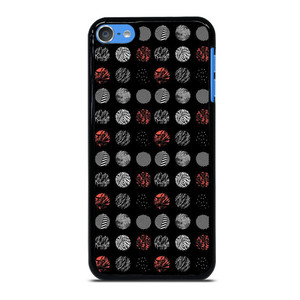 TWENTY ONE PILOTS BLURRYFACE PATTERN iPod Touch 7 Case Cover
