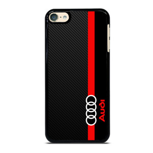 AUDI RED STRIPE LOGO iPod Touch 6 Case Cover