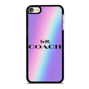 COACH NEW YORK VINTAGE RAINBOW iPod Touch 6 Case Cover COACH NEW YORK VINTAGE RAINBOW iPod Touch 6 Case Cover