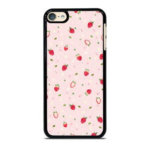 CUTE STRAWBERRY PATTERN iPod Touch 6 Case Cover