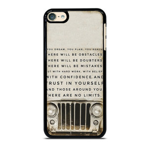 JEEP FUNNY QUOTES iPod Touch 6 Case Cover
