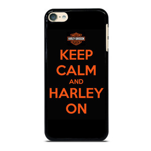 KEEP CALM AND HARLEY ON iPod Touch 6 Case Cover
