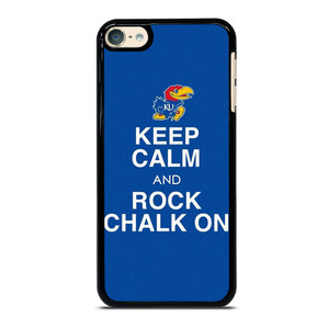 KEEP CALM AND ROCK CHALK KANSAS JAYHAWKS iPod Touch 6 Case Cover KEEP CALM AND ROCK CHALK KANSAS JAYHAWKS iPod Touch 6 Case Cover