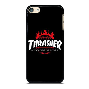 THRASHER HUF WORLDWIDE LOGO iPod Touch 6 Case Cover