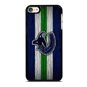 VANCOUVER CANUCKS WOODEN LOGO iPod Touch 6 Case Cover