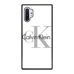 CALVIN KLEIN WHITE LOGO Samsung Galaxy Note 10 Plus Case Cover
