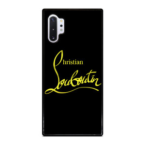 CHRISTIAN LOUBOUTIN GOLD LOGO Samsung Galaxy Note 10 Plus Case Cover