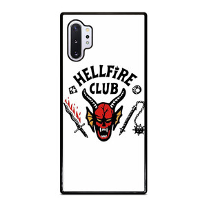 HELLFIRE CLUB STRANGER THING WHITE Samsung Galaxy Note 10 Plus Case Cover