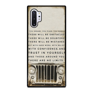 JEEP FUNNY QUOTES Samsung Galaxy Note 10 Plus Case Cover
