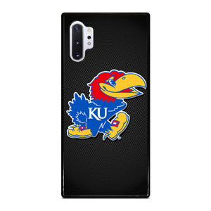 KANSAS JAYHAWKS LOGO CARBON Samsung Galaxy Note 10 Plus Case Cover KANSAS JAYHAWKS LOGO CARBON Samsung Galaxy Note 10 Plus Case Cover