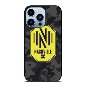 NASHVILLE SC MLS BLACK CAMO iPhone 13 Pro Max Case Cover
