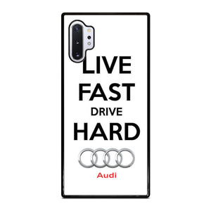 LIVE FAST DRIVE AUDI CAR Samsung Galaxy Note 10 Plus Case Cover LIVE FAST DRIVE AUDI CAR Samsung Galaxy Note 10 Plus Case Cover