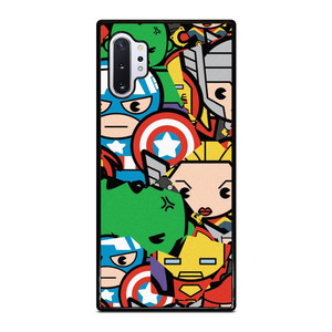 MARVEL COMIC CHARACTERS COLLAGE Samsung Galaxy Note 10 Plus Case Cover