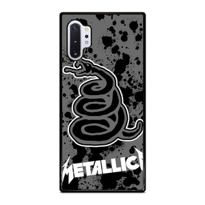 METALLICA BAND BLACK SNAKE Samsung Galaxy Note 10 Plus Case Cover METALLICA BAND BLACK SNAKE Samsung Galaxy Note 10 Plus Case Cover