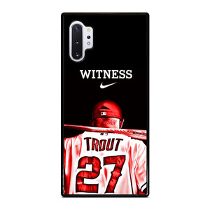 MIKE TROUT LOS ANGELES ANGELS BASEBALL Samsung Galaxy Note 10 Plus Case Cover
