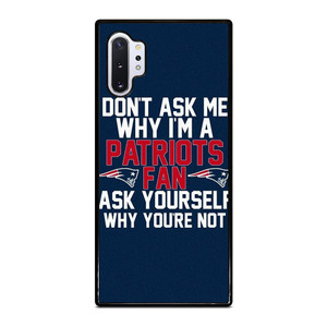 NEW ENGLAND PATRIOTS FANS Samsung Galaxy Note 10 Plus Case Cover
