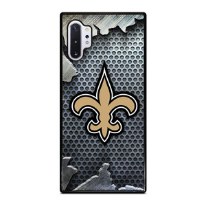 NEW ORLEANS SAINTS BROKEN METAL Samsung Galaxy Note 10 Plus Case Cover NEW ORLEANS SAINTS BROKEN METAL Samsung Galaxy Note 10 Plus Case Cover