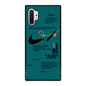 NIKE AIR OFF WHITE TOSCA Samsung Galaxy Note 10 Plus Case Cover NIKE AIR OFF WHITE TOSCA Samsung Galaxy Note 10 Plus Case Cover