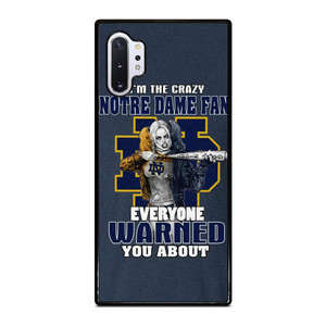 NOTRE DAME FIGHTING HARLEY QUINN Samsung Galaxy Note 10 Plus Case Cover