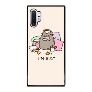 PUSHEEN BUSY CAT Samsung Galaxy Note 10 Plus Case Cover PUSHEEN BUSY CAT Samsung Galaxy Note 10 Plus Case Cover