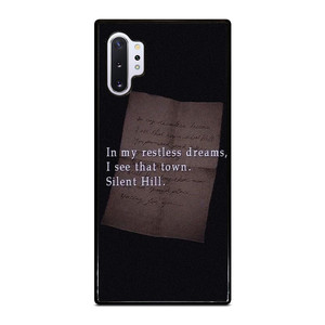 SILENT HILL GAMES LETTER Samsung Galaxy Note 10 Plus Case Cover