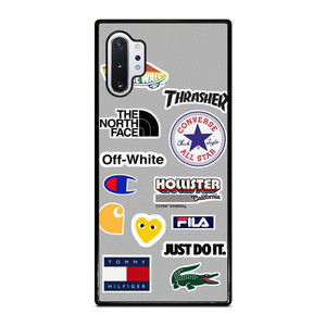 SKATEBOARD BRAND STICKER COLLAGE Samsung Galaxy Note 10 Plus Case Cover SKATEBOARD BRAND STICKER COLLAGE Samsung Galaxy Note 10 Plus Case Cover