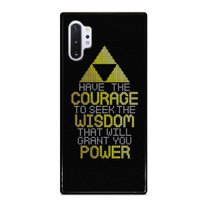 TRIFORCE ZELDA QUOTES Samsung Galaxy Note 10 Plus Case Cover