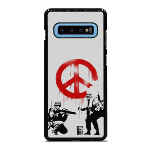 BANKSY ART PEACE Samsung Galaxy S10 Plus Case Cover BANKSY ART PEACE Samsung Galaxy S10 Plus Case Cover