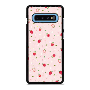 CUTE STRAWBERRY PATTERN Samsung Galaxy S10 Plus Case Cover