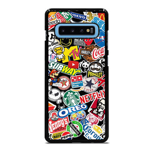 FAMOUS BRAND LOGO MIX Samsung Galaxy S10 Plus Case Cover