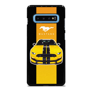 FORD MUSTANG YELLOW Samsung Galaxy S10 Plus Case Cover FORD MUSTANG YELLOW Samsung Galaxy S10 Plus Case Cover