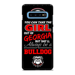 GEAORGIA BULLDOGS FOOTBALL GIRL Samsung Galaxy S10 Plus Case Cover