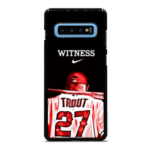 MIKE TROUT LOS ANGELES ANGELS BASEBALL Samsung Galaxy S10 Plus Case Cover MIKE TROUT LOS ANGELES ANGELS BASEBALL Samsung Galaxy S10 Plus Case Cover