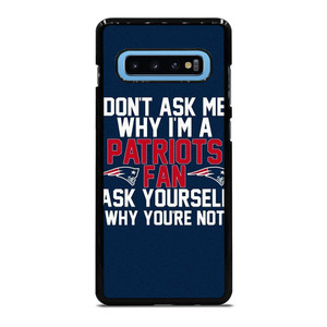 NEW ENGLAND PATRIOTS FANS Samsung Galaxy S10 Plus Case Cover NEW ENGLAND PATRIOTS FANS Samsung Galaxy S10 Plus Case Cover