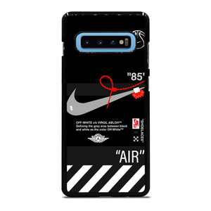 NIKE AIR JORDAN OFF WHITE STRIPES Samsung Galaxy S10 Plus Case Cover NIKE AIR JORDAN OFF WHITE STRIPES Samsung Galaxy S10 Plus Case Cover