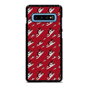 NIKE AIR JORDAN SHOES PATTERN Samsung Galaxy S10 Plus Case Cover NIKE AIR JORDAN SHOES PATTERN Samsung Galaxy S10 Plus Case Cover